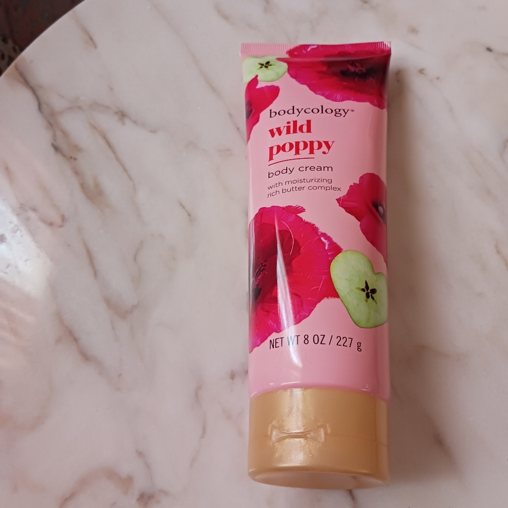 NIP Bodycology Wild Poppy Body Cream, Moisturizer For Skin